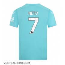 Wolves Pedro Neto #7 Derde tenue 2023-24 Korte Mouwen