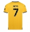 Wolves Pedro Neto #7 Thuis tenue 2023-24 Korte Mouwen