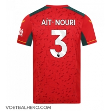 Wolves Rayan Ait-Nouri #3 Uit tenue 2023-24 Korte Mouwen