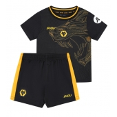 Wolves Uit tenue Kids 2024-25 Korte Mouwen (+ broek)